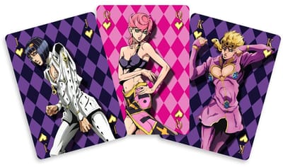 Sakami Merchandise JoJo´s Bizarre Adventure Part 5: Golden Wind Playing Cards / Speelkaarten Playing Cards / Speelkaarten