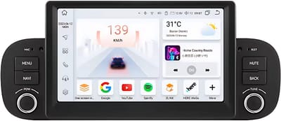 Autoradio met bluetooth - Carplay - Voor Fiat Panda (2013-2020) - Geschikt voor Apple en Android - Stereo - Navigatie - Navigatiesysteem auto - 4GB 32GB
