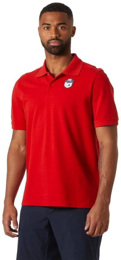 Helly Hansen Marstrand Korte Mouw Poloshirt Rood 2XL Man