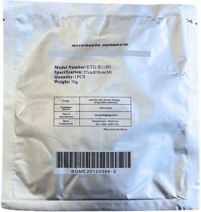 Antivries Membraan Cryopads 10 stuks - 27x30cm (M) - Cryolipolyse Gelpads / Antifreeze Membrane / Cryo Pad Cryolipolyse