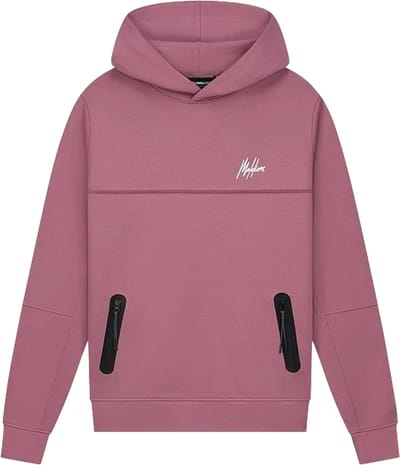 Malelions sport counter hoodie in de kleur roze.