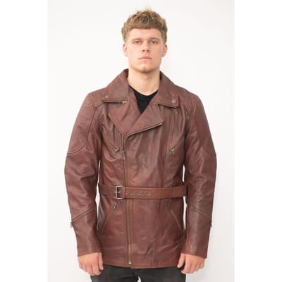 CE Armor Bikerjack met kruisrits voor heren - Boedapest