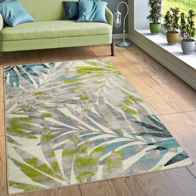 Paco Home Designervloerkleed Woonkamer Unieke Kleurencombinatie Jungledesign Meerkleurig 80x150 cm