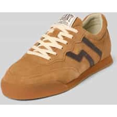 Sneakers van echt rundleer model 'Beylana'