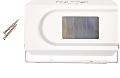 Deur Sensor Chime - Deuropener Alarm - Winkel Bezoekers Melder - Draadloos en Onderhoudsvrij - 9 Volt - Wit