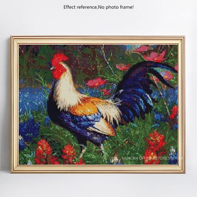 Diamant broderie pleine ronde mosaïque Animal 5D bricolage diamant peinture 20X30CM beige
