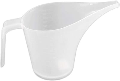 Store_9 - Kunststof Trechterkan - Maatbeker 1000 ml - Voor eenvoudig gieten - Transparant - Keukenhulpmiddel - Perfect voor jam en siroop