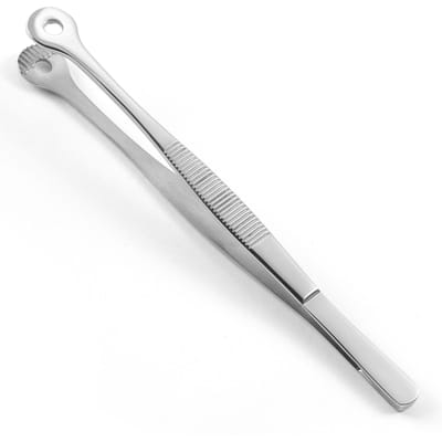 HENDI Pincet met ronde kop – roestvast staal – vaatwasmachinebestendig – 150 mm
