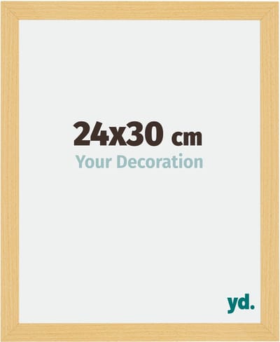 Your Decoration - Fotolijst 24x30 cm - MDF - Beuken Decor - Mura