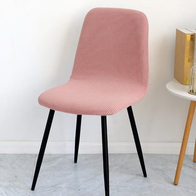 Moderne stoelhoezen Elastische schelp stoelhoes Kleine maat Stretch kantoor stoelhoes voor banket woonkamer 1 Piece