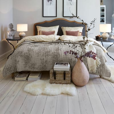 LOBERON Quilt Orrenwyn beige/zwart