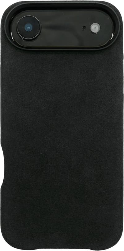iPhone 17 Air - Alcantara Case | Graphite Black