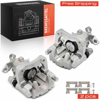 Frankberg 2x Remklauw Achteras voor VW Golf IV New Beetle Audi A3 TT