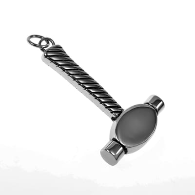 Hamer Hanger Heren - Stalen Zilverkleur - Hamerhanger