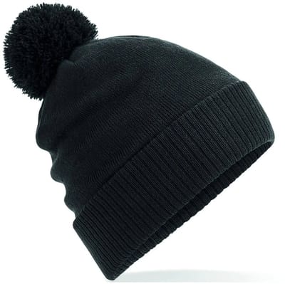 Muts met een binnenste pompon van polarstof Beechfield