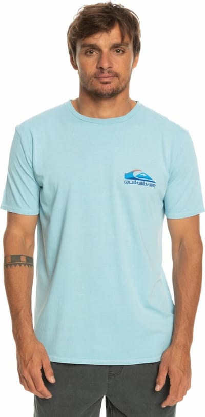 Quiksilver Pastime Paradise Heren T-shirt Eqyzt07252-bgc0 - Kleur Blauw - Maat S