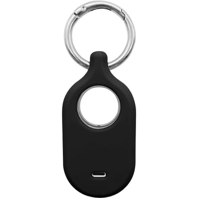 Mocaa Samsung Galaxy SmartTag 2 Siliconen Hoesje Zwart