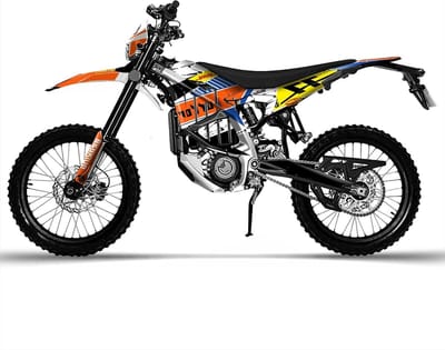 Motorcross Stickers - Crossmotor Decals - Motor Beschermen - Waterdicht PVC Materiaal - Complete Set - Geometrisch