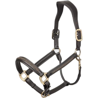 Leren halster voor paarden LeMieux Crystal