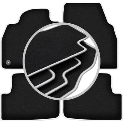 CARLUX-SILVER automatten voor: Seat Ibiza V hatchback (2017-)