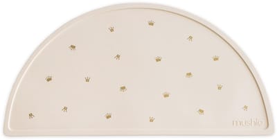 Mushie Placemat Siliconen - Crowns