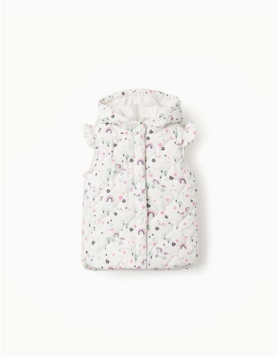 Zippy Zbgap0104 Vest Wit 9-12 Months Meisje