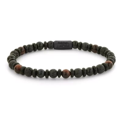 Rebel and Rose - RR-60147-B-L - Variations Mix-Black - Armband-Maat L