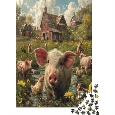 Puzzel 1000 stukjes - Legpuzzel Volwassenen - Ontspanning Thuis - Nauwkeurige Pasvorm - 75x50 cm