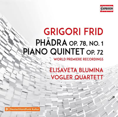 Elisaveta Blumina & Vogler Quartett - Phädra Op. 78 No. 1 | Piano Quintet Op. 72 (CD)