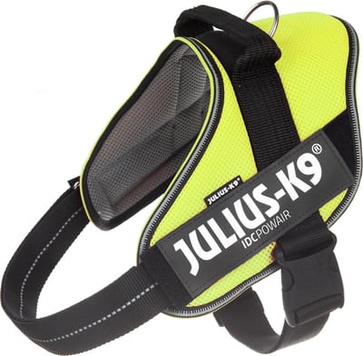 Julius-K9 IDC®Powair-tuig, XL - maat 2, neon