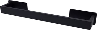 Sanics® Manta Handdoekrek Zonder Boren Zwart 40 CM - Handdoekhouder - Handdoekenrek Badkamer of Keuken - Handdoekstang Zelfklevend - Handdoekhouders RVS