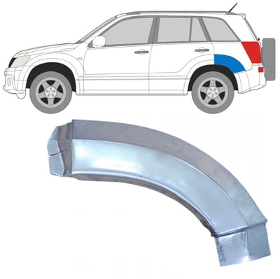 Reparatiepaneel achterspatbord voor Suzuki Grand Vitara 2005-2014 / Links
