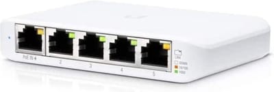 MKSS® Netwerk Switch - Netwerk splitter - Unmanaged - 5 Poorten - Wit
