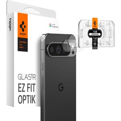 Spigen Camera Lens Protector Geschikt voor Google Pixel 9 Pro XL - Glas.tR EZ Fit Optik Pro - 9H Tempered Glass - Gemakkelijke Installatie - Transparant 2-Pack