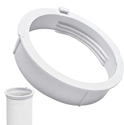 Dailygoods- Slangkoppeling 15 cm - Ventilatieadapter - Slangconnector - Koppelstuk - Verlengstuk - ABS Materiaal - Voor Koeling - Ventilatieslang