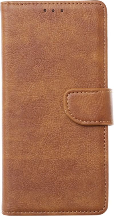 MM&A PU Lederen Wallet Book Case Hoesje - Portemonnee - geschikt voor Apple iPhone 7 – Apple iPhone 8 - Apple iPhone SE (2020) - Apple iPhone SE (2022) – Met Stand – Kaarthouder – Card Case – Pasjes Houder – Magneet Sluiting – Bookcase – Donker Bruin