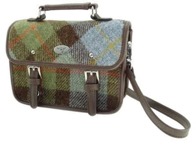 Mini Tas Bervie MacLeod - 15x20x7,5 - Harris Tweed - Glen Appin of Scotland