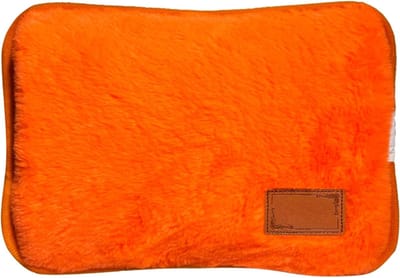 MMP® Oplaadbare Kruik - Elektrische Kruik - Draagbare Elektrische Handwarmer - 26x19x6cm - Oranje