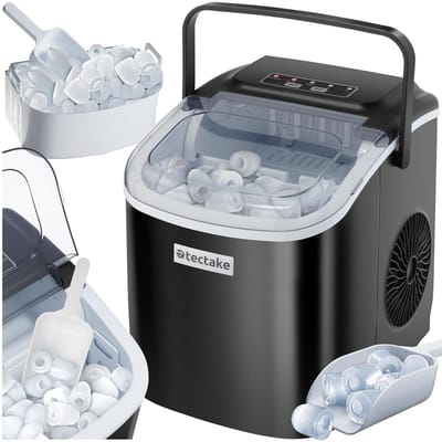 Snelle IJsmachine voor 9 blokjes in 6 minuten - 12 kg per dag - 2 formaten