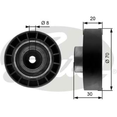 Spanpoelie, V-riem DriveAlign GATES T39059