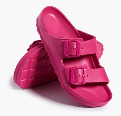 Plakton Dames Slippr Wanda Fuxia | Fushia | Maat: 37