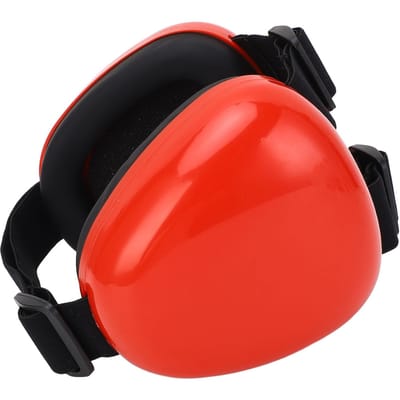 Cache-oreilles pour chien Réduction du bruit Casque pour animal de compagnie Confortable Réglable Bouchons d'oreille pour chien avec fermeture rapide rouge