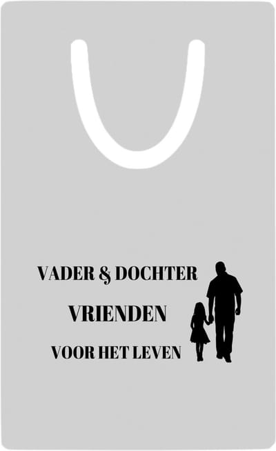 Hacebo® - vader en dochter vrienden voor het leven metalen boekenlegger - vader/dochter - vader cadeautjes - vaderdag - verjaardag - geschenk - kado - vader artikelen - dochter artikelen Bladwijzer boekenleggers - 7.6 cm x 5cm