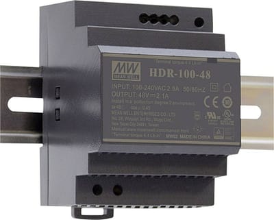 Mean Well HDR-100-12N DIN-rail netvoeding 12 V/DC 7.5 A 90 W Aantal uitgangen: 1 x Inhoud: 1 stuk(s)