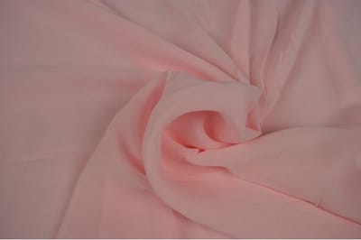 Chiffon stof - Baby roze - 1 meter - Per meter - 150cm breed