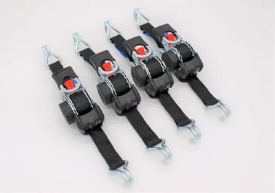 Automatische Sjorriem Spanriem 1,8 m x 25 mm - 300/600 daN