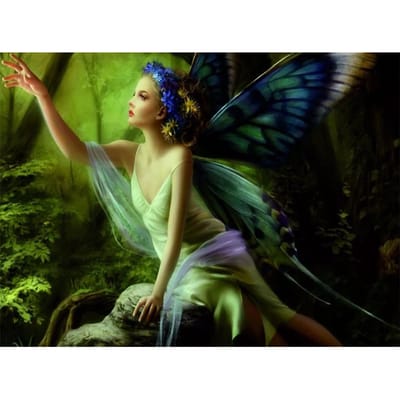 Diamantschilderij Prachtige Stitch Spirit Picture Home Decor Volledig handgemaakt diamantborduurwerk 20X30CM
