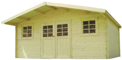 Solid Superia Zurich Tuinhuis - Vuren - Onbehandeld - 508x388x253,3cm