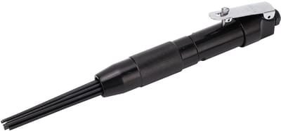 Dailygoods- Pneumatische Naald Hoge Prestaties - Roestverf Verwijderaar - Ergonomisch Ontwerp - Lucht Aangedreven - 12 Stalen Naalden - Schokbestendig - Verfverwijderaar