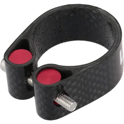 Lixada Koolstofvezel Zadelpenklem Lichtgewicht 30.2mm 34.9mm Fietsaccessoire 34.9 mm